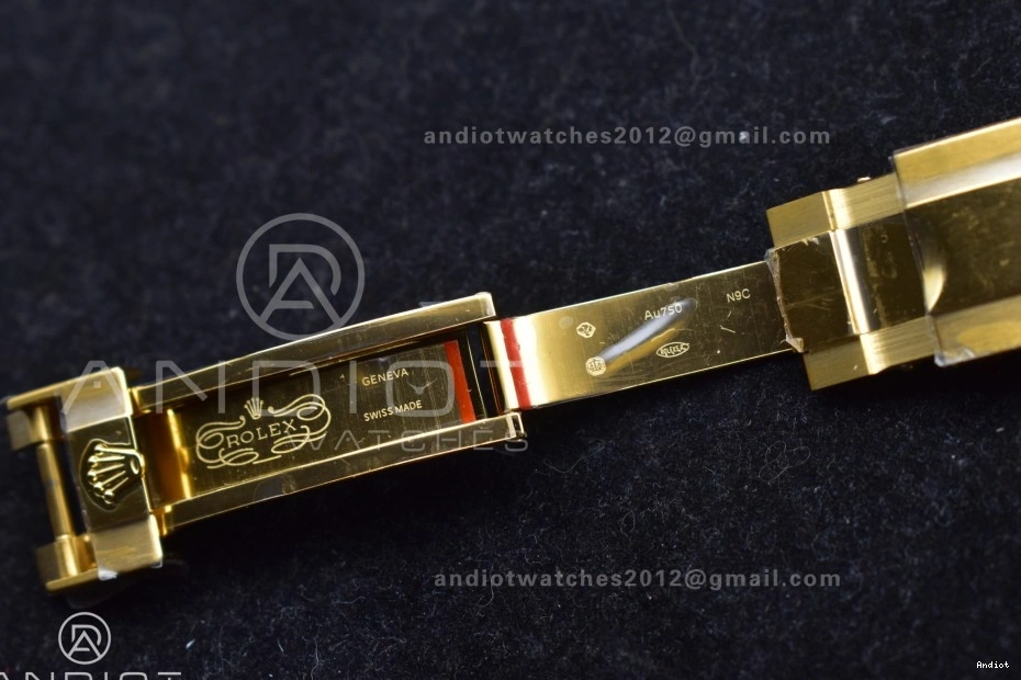 QF SH4131 White Daytona 1:1 (Weighted) Best on Edition Oysterflex 126518 V6 Dial Strap 0313